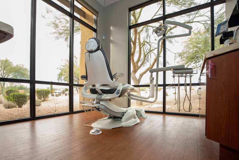 Clinical suite at Dental Implant Institute in Scottsdale